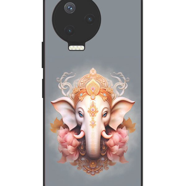 Infinix Note 12 Pro 4G | 2D Metal Case | Ganesh Ji | LC170