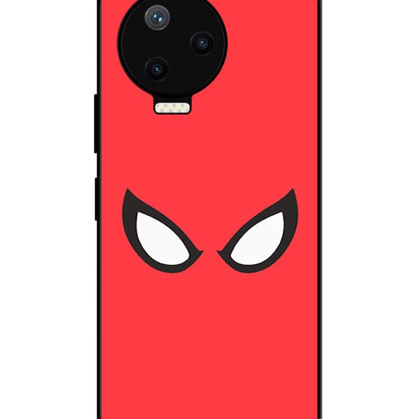 Infinix Note 12 Pro 4G | 2D Metal Case | Spiderman Eyes | LC170