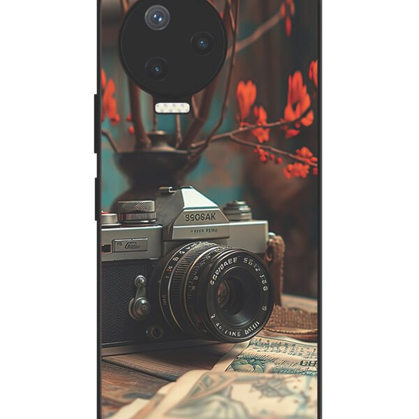 Infinix Note 12 Pro 4G | 2D Metal Case | Retro Camera | LC170