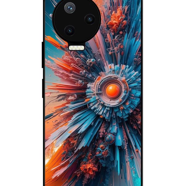 Infinix Note 12 Pro 4G | 2D Metal Case | Colorful Solstice | LC170