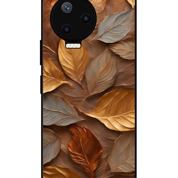 Infinix Note 12 Pro 4G | 2D Metal Case | Dry Leaves | LC170