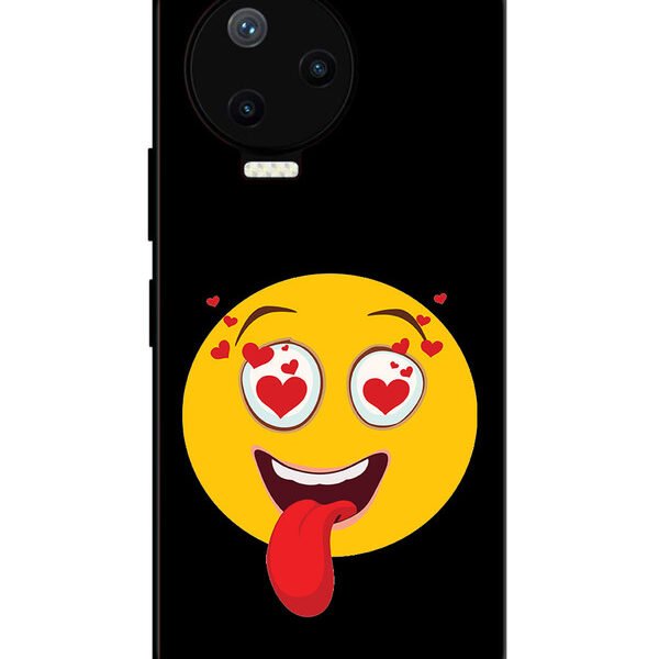 Infinix Note 12 Pro 4G | 2D Metal Case | Lovely Smiley | LC170