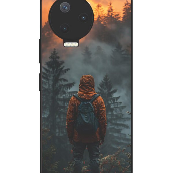 Infinix Note 12 Pro 4G | 2D Metal Case | Alone In Forest | LC170