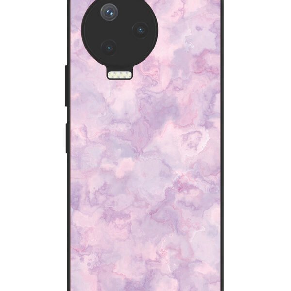 Infinix Note 12 Pro 4G | 2D Metal Case | Pink Marble | LC170