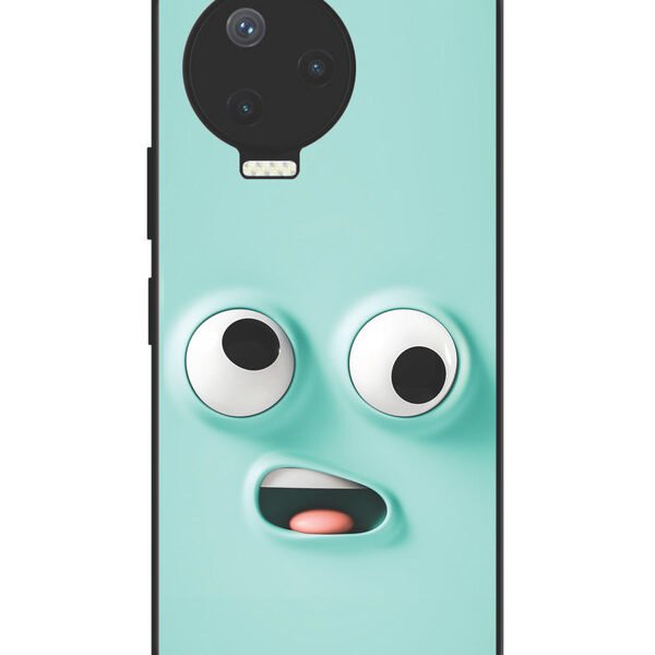 Infinix Note 12 Pro 4G | 2D Metal Case | Confused Smiley | LC170