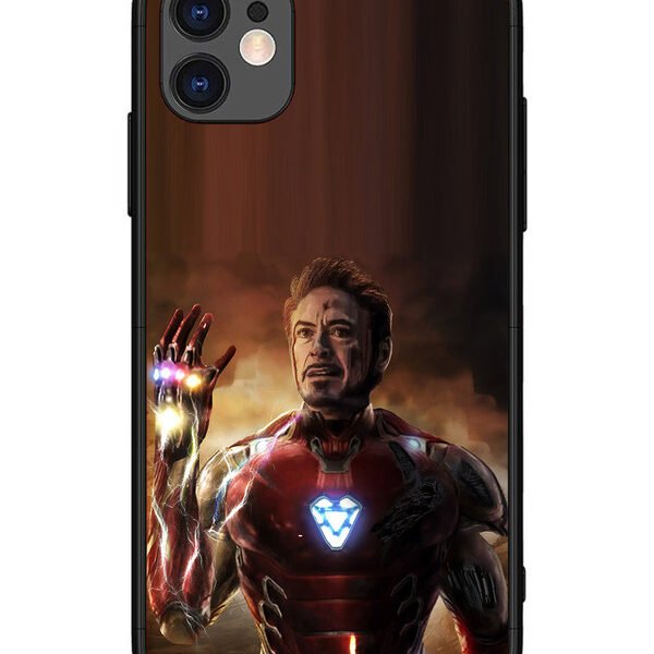 iPhone 11 | 2D Metal | iron man inifinity stones | LC067