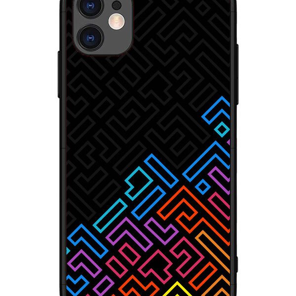 iPhone 11 | 2D Metal | colorful-abstract | LC067