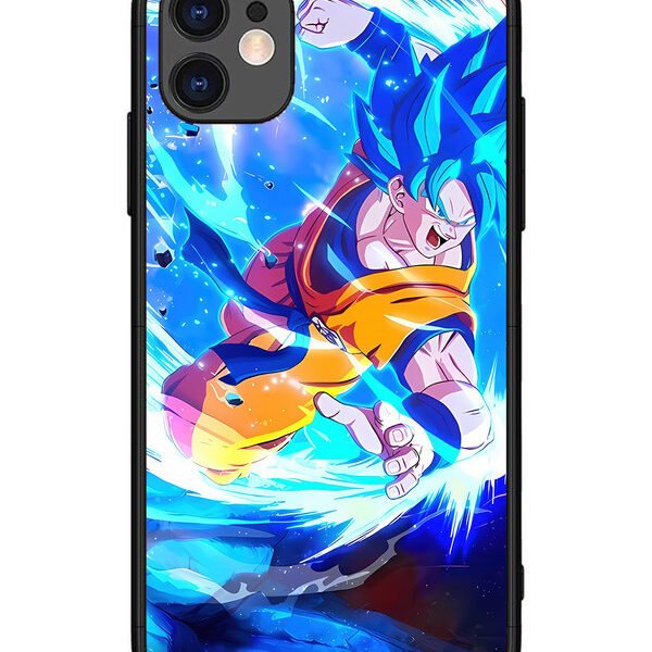iPhone 11 | 2D Metal | goku-blue-dragon-ball | LC067