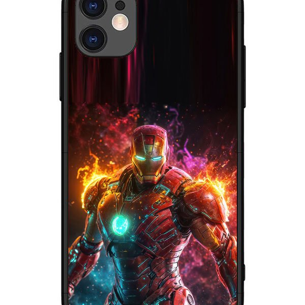 iPhone 11 | 2D Metal | iron-man-marvel-superhero | LC067