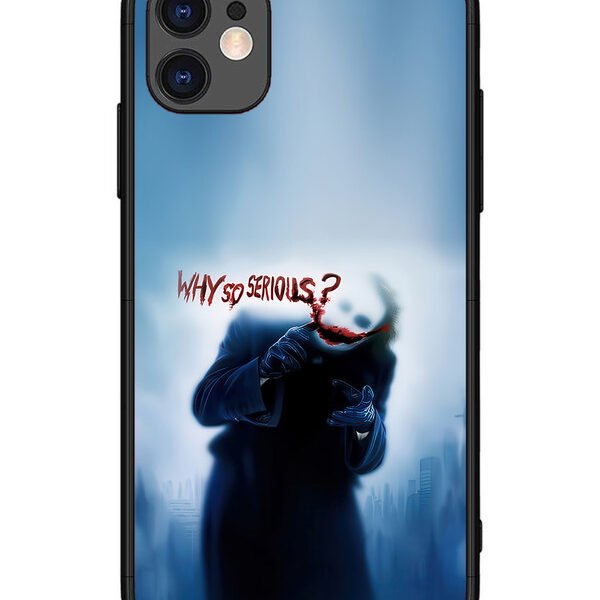 iPhone 11 | 2D Metal | joker-why-so-serious-heath-ledger | LC067