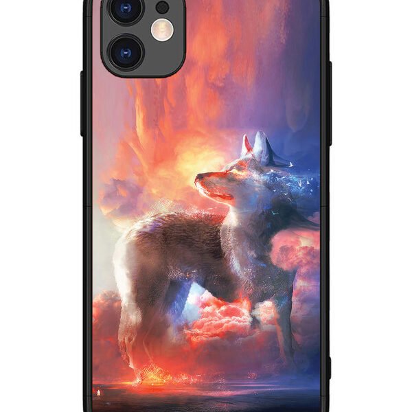 iPhone 11 | 2D Metal | wolf-fantasy-animal | LC067