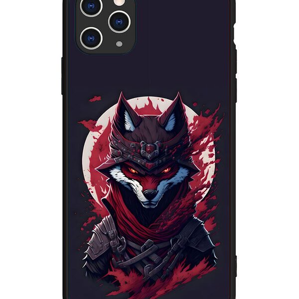 iPhone 11 Pro Max | 2D Metal | Red Bloody Fox | LC079
