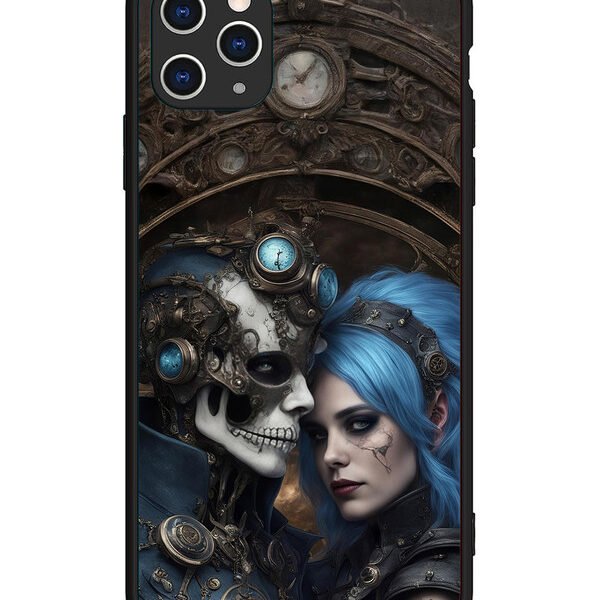 iPhone 11 Pro Max | 2D Metal | Skeleton & Devil Girl | LC079