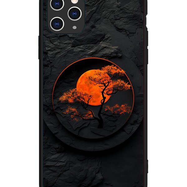 iPhone 11 Pro Max | 2D Metal | Dark knight Red Moon | LC079