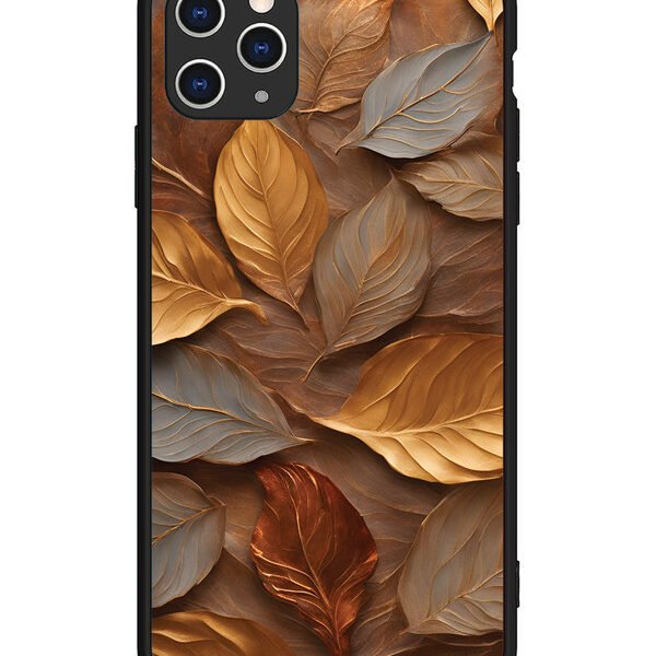 iPhone 11 Pro Max | 2D Metal | Dry Leaves | LC079