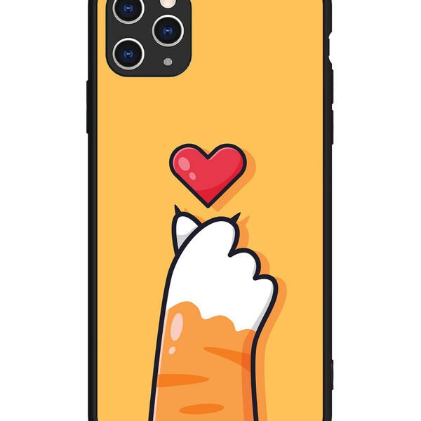 iPhone 11 Pro Max | 2D Metal | Heart Hand | LC079