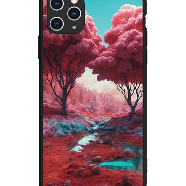 iPhone 11 Pro Max | 2D Metal | Pink Forest | LC079