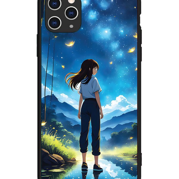 iPhone 11 Pro Max | 2D Metal | Girl In Beautiful Forest | LC079