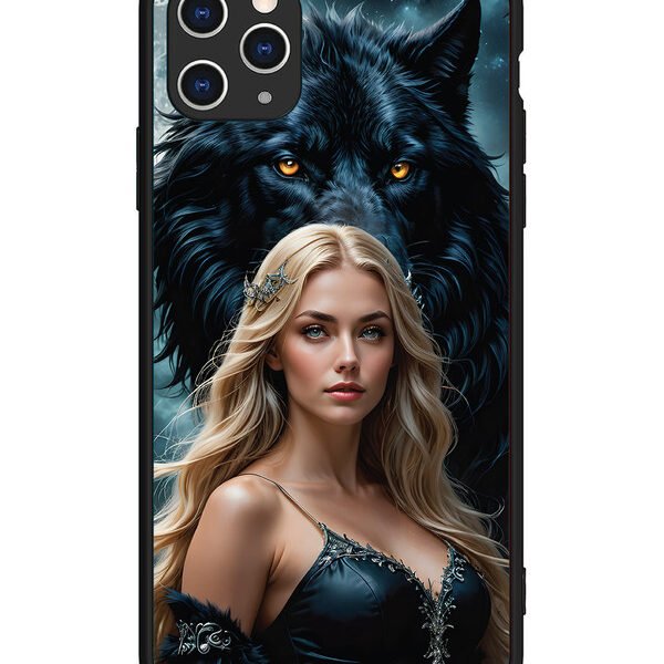 iPhone 11 Pro Max | 2D Metal | Wolf & Girl | LC079