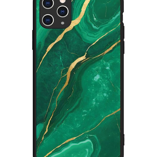 iPhone 11 Pro Max | 2D Metal | Citrus Green Marble | LC079