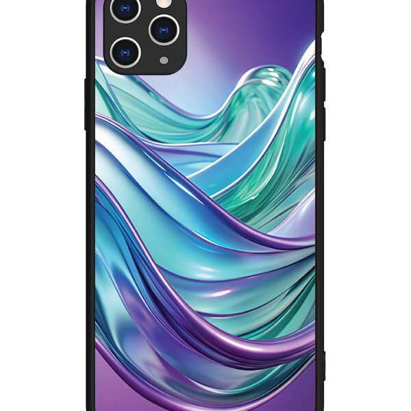 iPhone 11 Pro Max | 2D Metal | Mystic Purple Wave | LC079