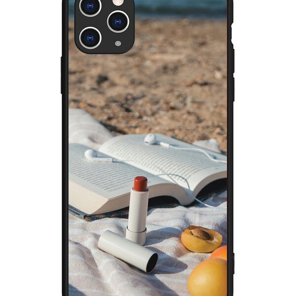 iPhone 11 Pro Max | 2D Metal | Lipstick & Book | LC079