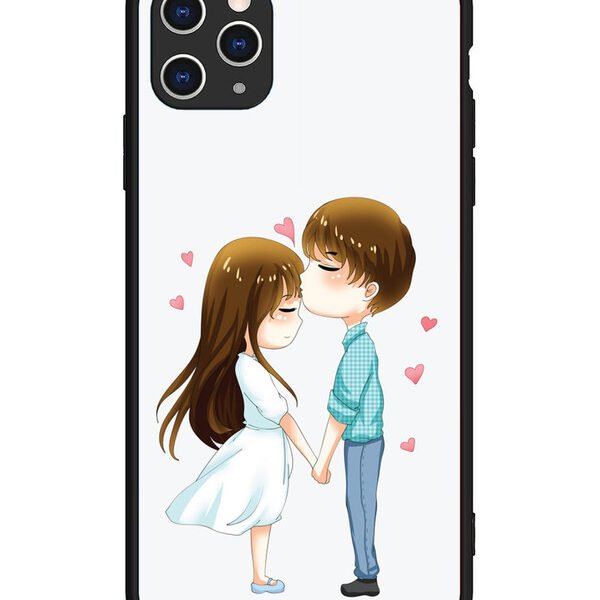 iPhone 11 Pro Max | 2D Metal | Cute Little Couple | LC079