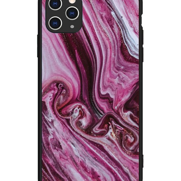 iPhone 11 Pro Max | 2D Metal | Pink Flood Marble | LC079