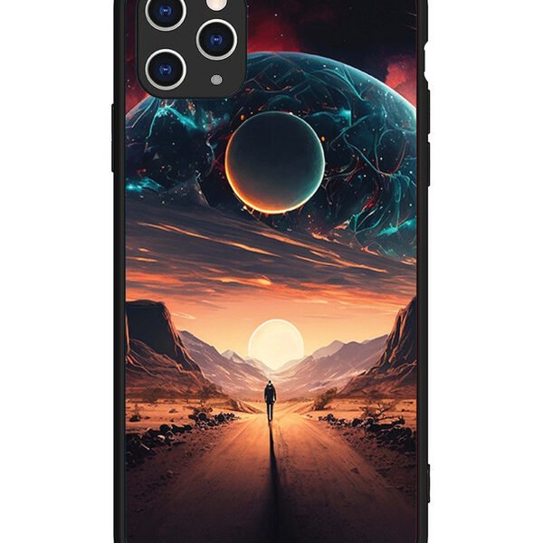 iPhone 11 Pro Max | 2D Metal | Sunset with space scene | LC079
