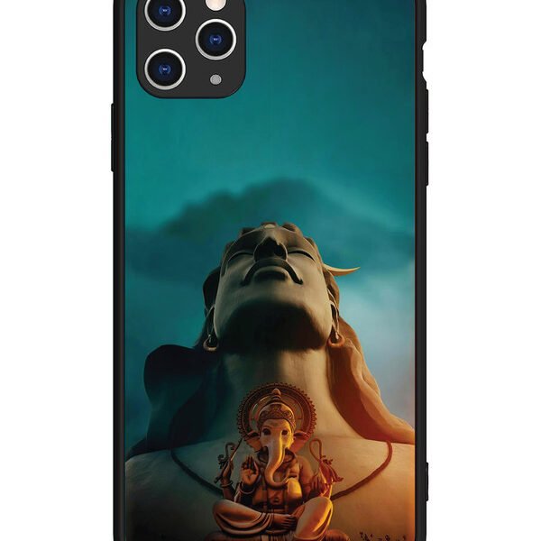 iPhone 11 Pro Max | 2D Metal | Shiva & Ganesh | LC079