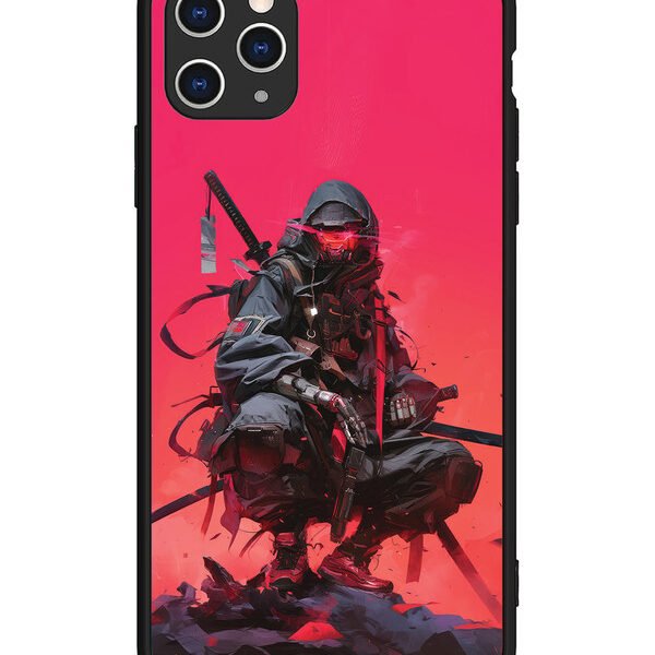 iPhone 11 Pro Max | 2D Metal | Cyberpunk Ninja Katana | LC079