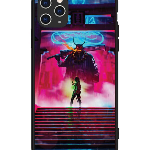 iPhone 11 Pro Max | 2D Metal | Cyberpunk Yokai Monster | LC079
