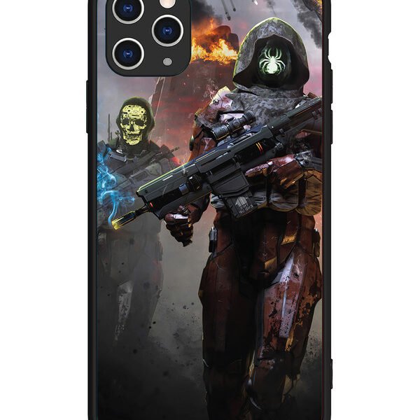 iPhone 11 Pro Max | 2D Metal | Sci-Fi Soldiers | LC079