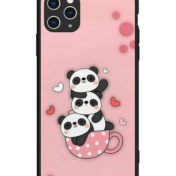 iPhone 11 Pro Max | 2D Metal | Cute Panda | LC079