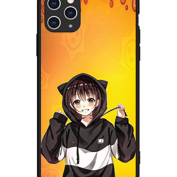 iPhone 11 Pro Max | 2D Metal | Anime Bad Girl | LC079