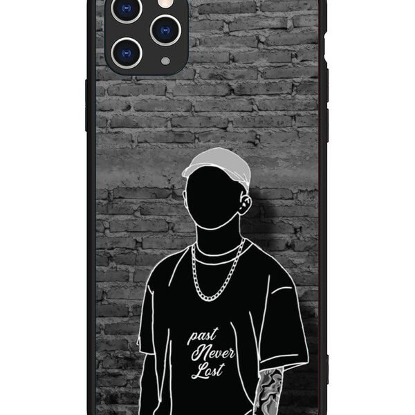 iPhone 11 Pro Max | 2D Metal | Badboy Hearbroken Love Quotes | LC079