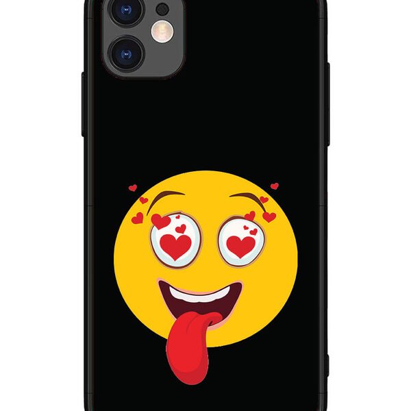 iPhone 11 | 2D Metal | Lovely Smiley | LC067