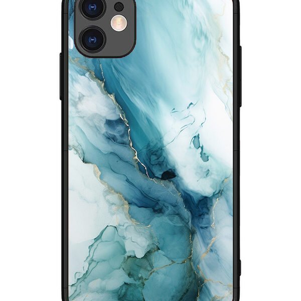 iPhone 11 | 2D Metal | Oceanic Sapphire Sphere | LC067