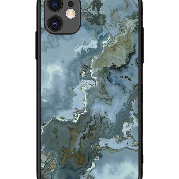 iPhone 11 | 2D Metal | Celestial Blue Marble 2nd Pattern | LC067