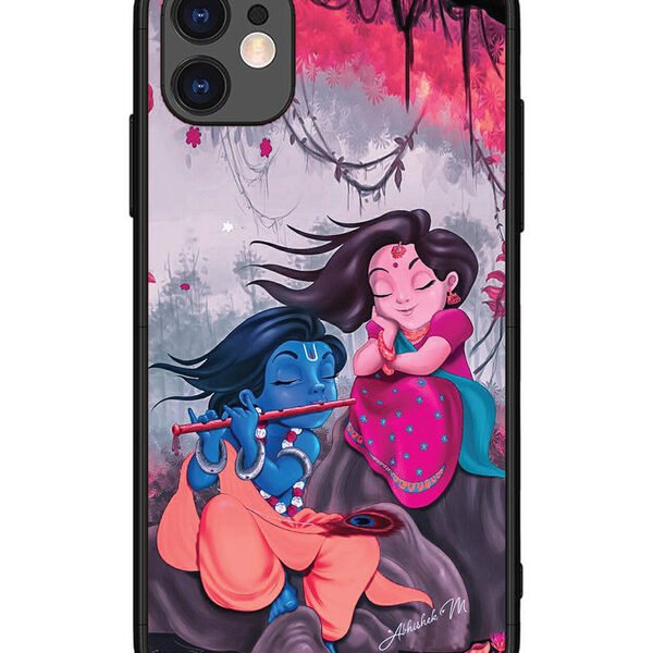 iPhone 11 | 2D Metal | Bal Gopal & Radha | LC067