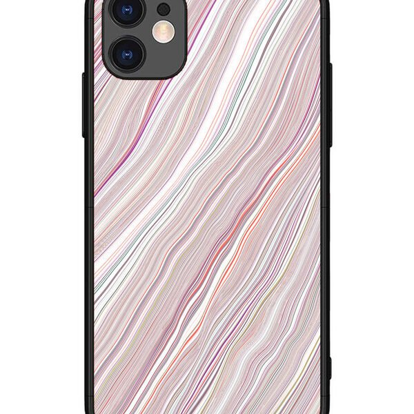 iPhone 11 | 2D Metal | Ivory Marble | LC067