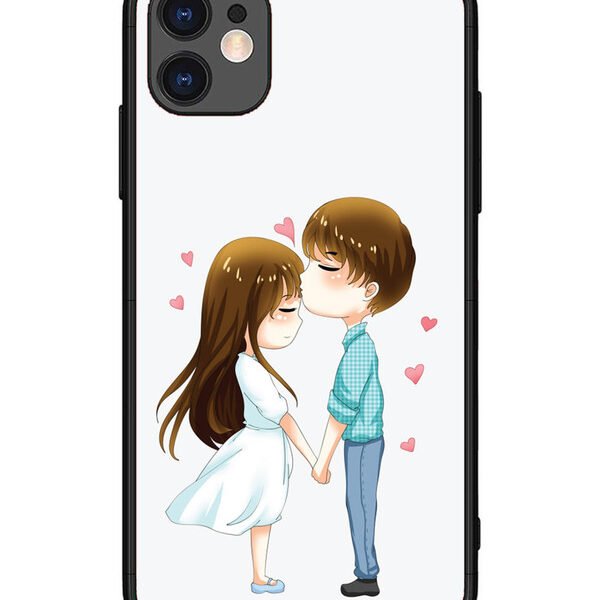 iPhone 11 | 2D Metal | Cute Little Couple | LC067