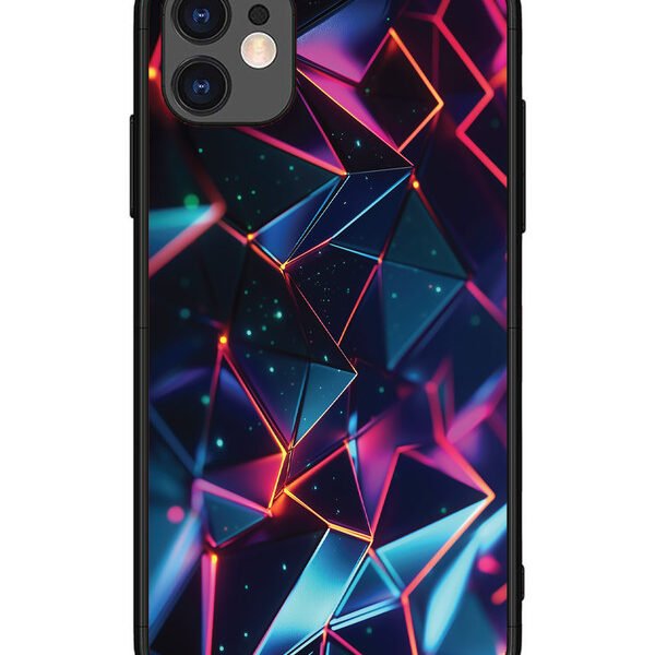 iPhone 11 | 2D Metal | 3D Abstract Polygon | LC067