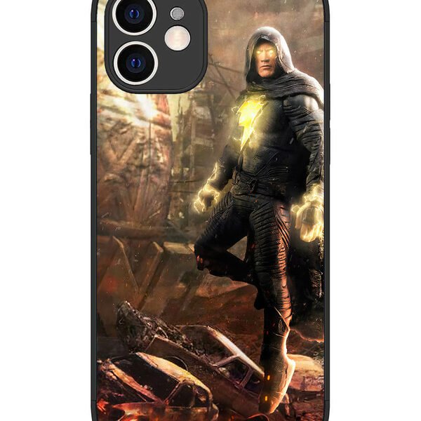 iPhone 12 | 2D Metal | black-adam-dwayne-johnson-2022 | LC075