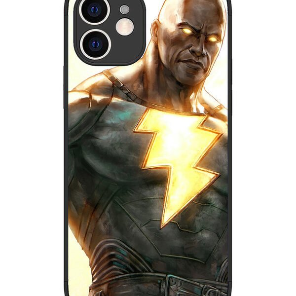 iPhone 12 | 2D Metal | black Adam Close look | LC075