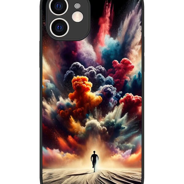 iPhone 12 | 2D Metal | colorful-blast-explosion | LC075