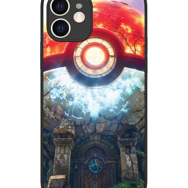 iPhone 12 | 2D Metal | Cartoon-ball-house-anime | LC075