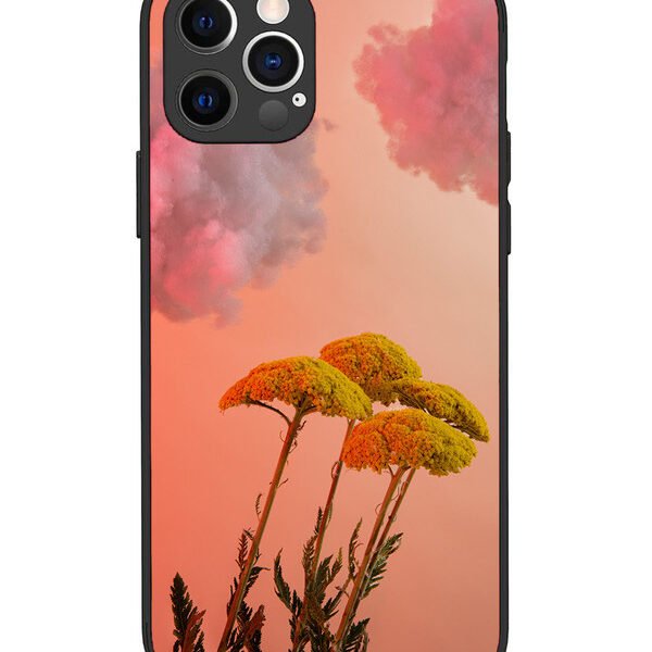 iPhone 12 Pro | 2D Metal | Floral Sunset Blossom Sky | LC069