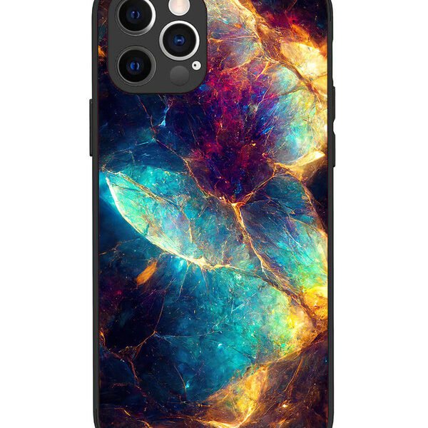 iPhone 12 Pro | 2D Metal | Vibrant, Kaleidoscope, Chromatic Fusion | LC069