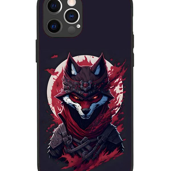 iPhone 12 Pro | 2D Metal | Red Bloody Fox | LC069